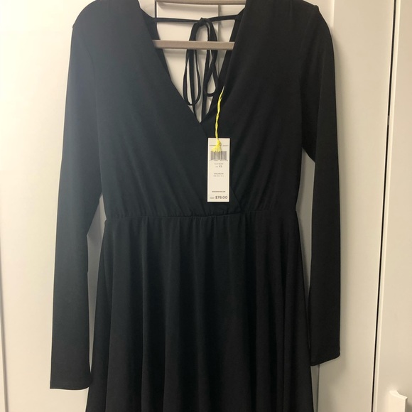 BCBG Dresses Nwt Bcbg Black Long Sleeve Lbd Xs Poshmark